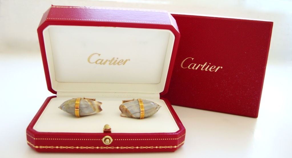 cartier cufflinks box