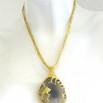 H. STERN Agate Gold Necklace-2