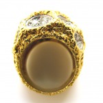 KUTCHINSKY, A Gold and Diamond Ring, c1960-4
