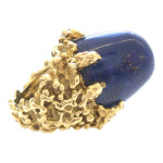Cartier Gold and Lapis Lazuli Ring